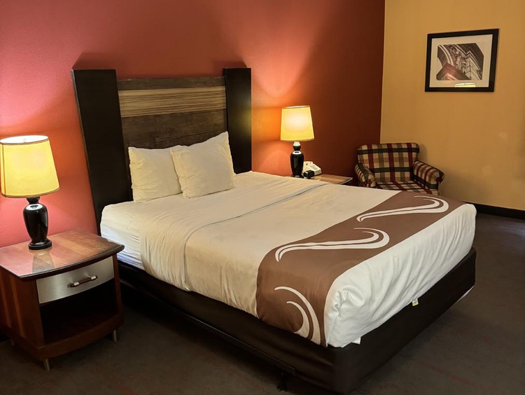 Queen bed