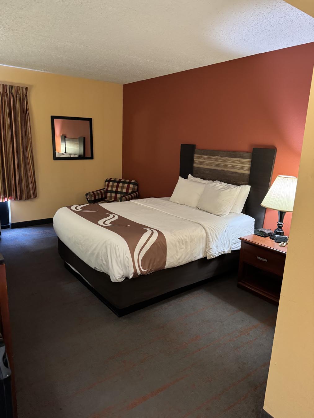Bed in Accessible Queen Room